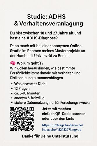 Flyer_ADHS Forschung_Walter